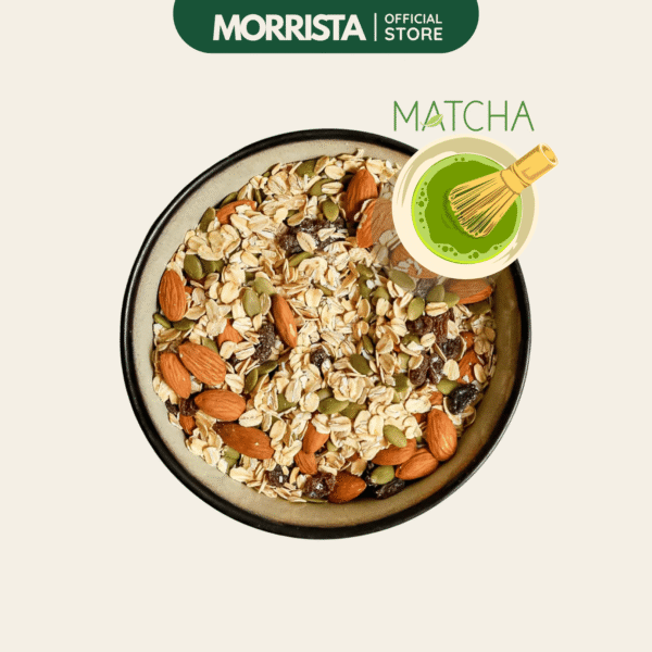 WP-Muesli Matcha (1) Matcha Muesli for Breakfast Overnight Oat